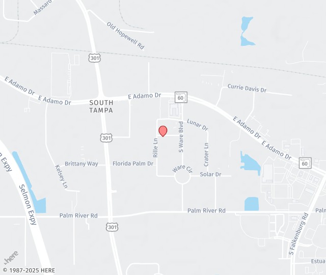 Location Map: 9225 Bay Plaza Boulevard Tampa, FL 33619